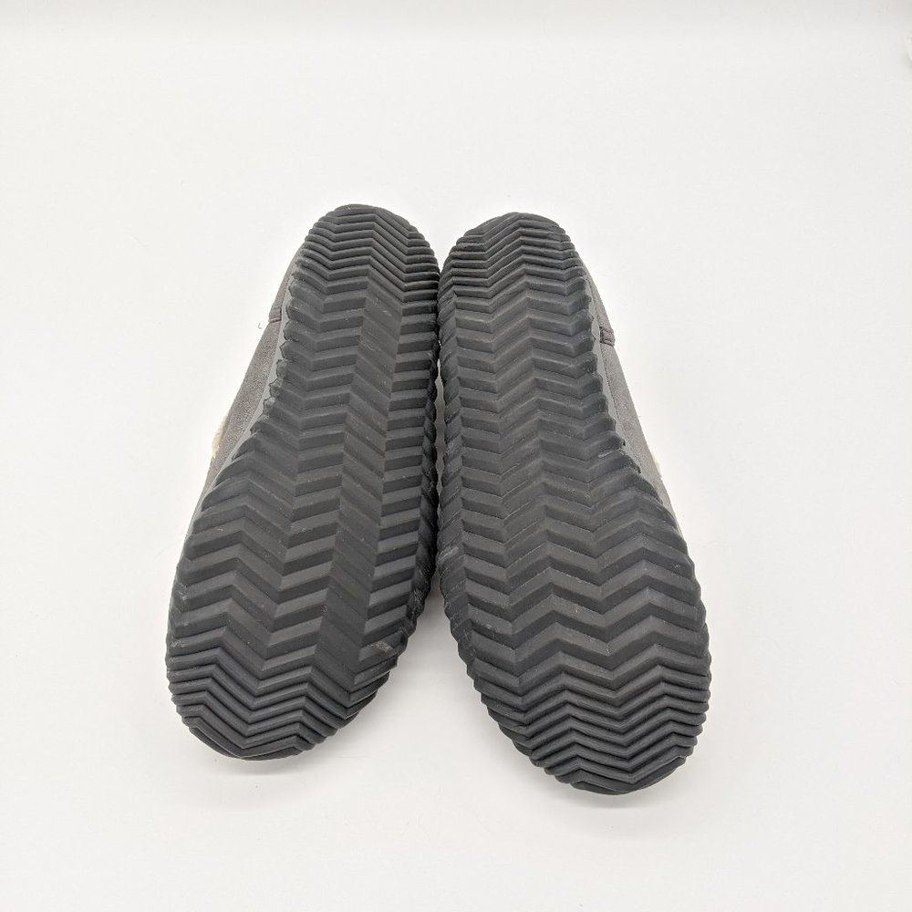 Sorel Men's Suede Gray Dude Moc Slippers Size 10.5 - Picture 5 of 8